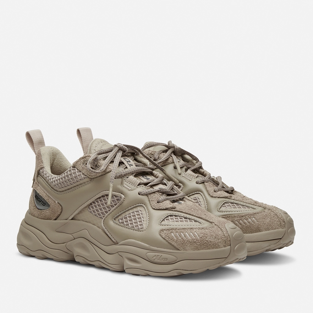 Axel Arigato Men's Satellite Leather and Mesh Runner Trainers - UK 8
